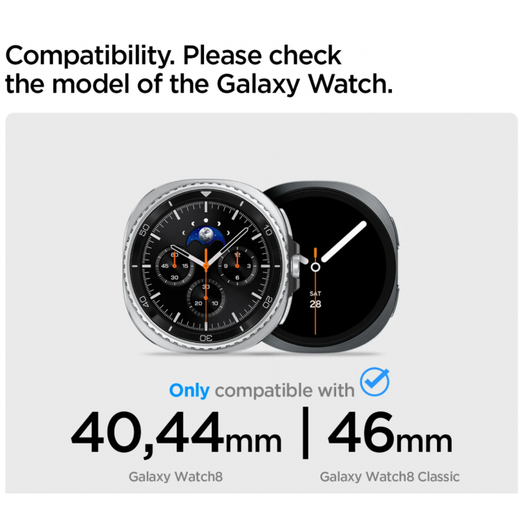 Spigen SGP Modern Fit Titanium Λουράκι Μπρασελέ για Samsung Galaxy Watch 8 40mm/44mm/46mm - Natural ΤΙΤΑΝΙΟ - AMP10122